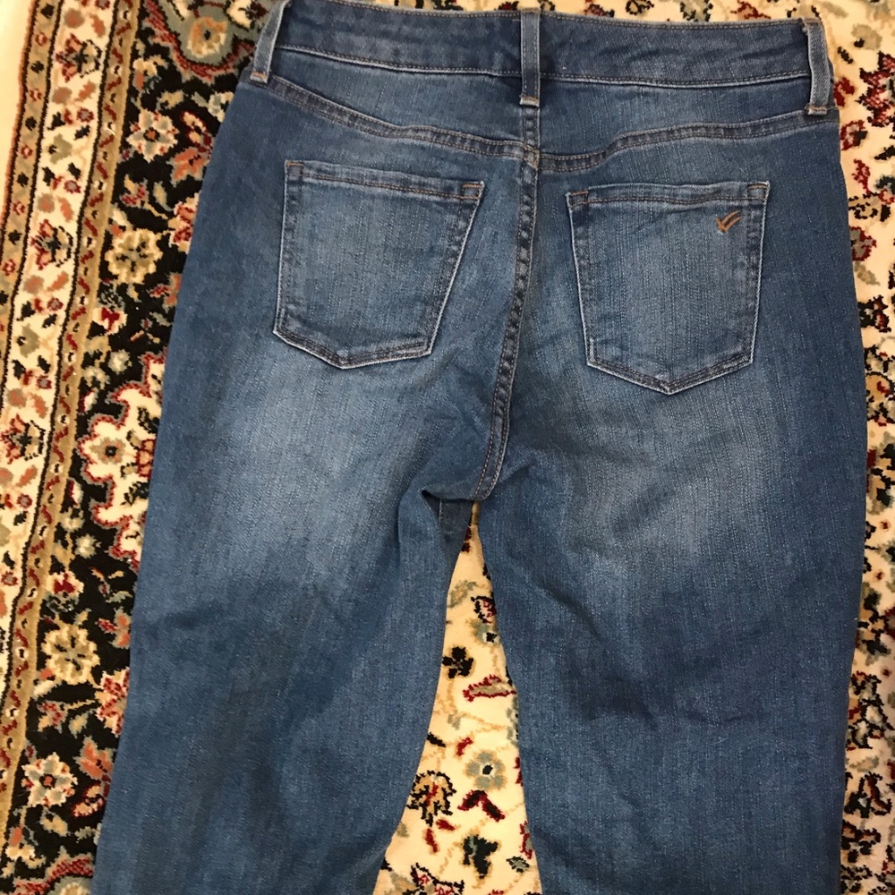 High rise jeans